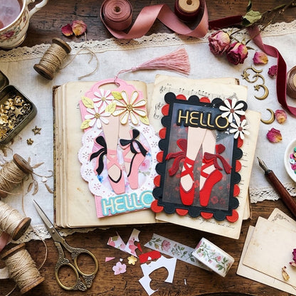 Ballet Slippers Metal Cutting Dies