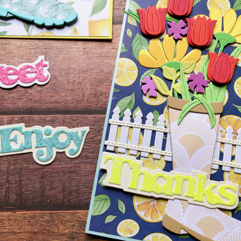 Blessing Words Metal Cutting Dies