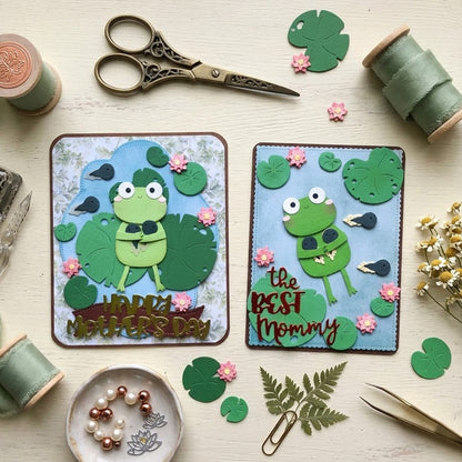 Cute Frog Metal Cutting Dies