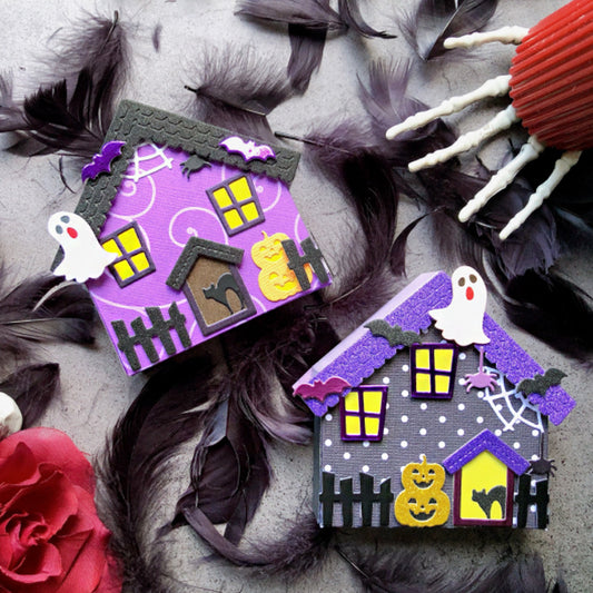 Halloween Haunted House Box Metal Cutting Dies