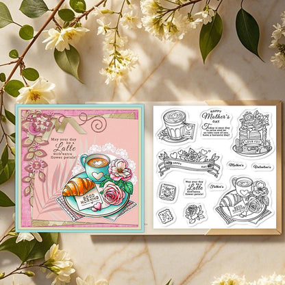 Festival Afternoon Tea Clear Stamps