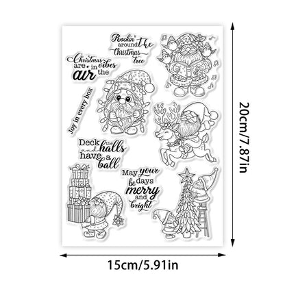 Santa Claus Dwarf Clear Stamps