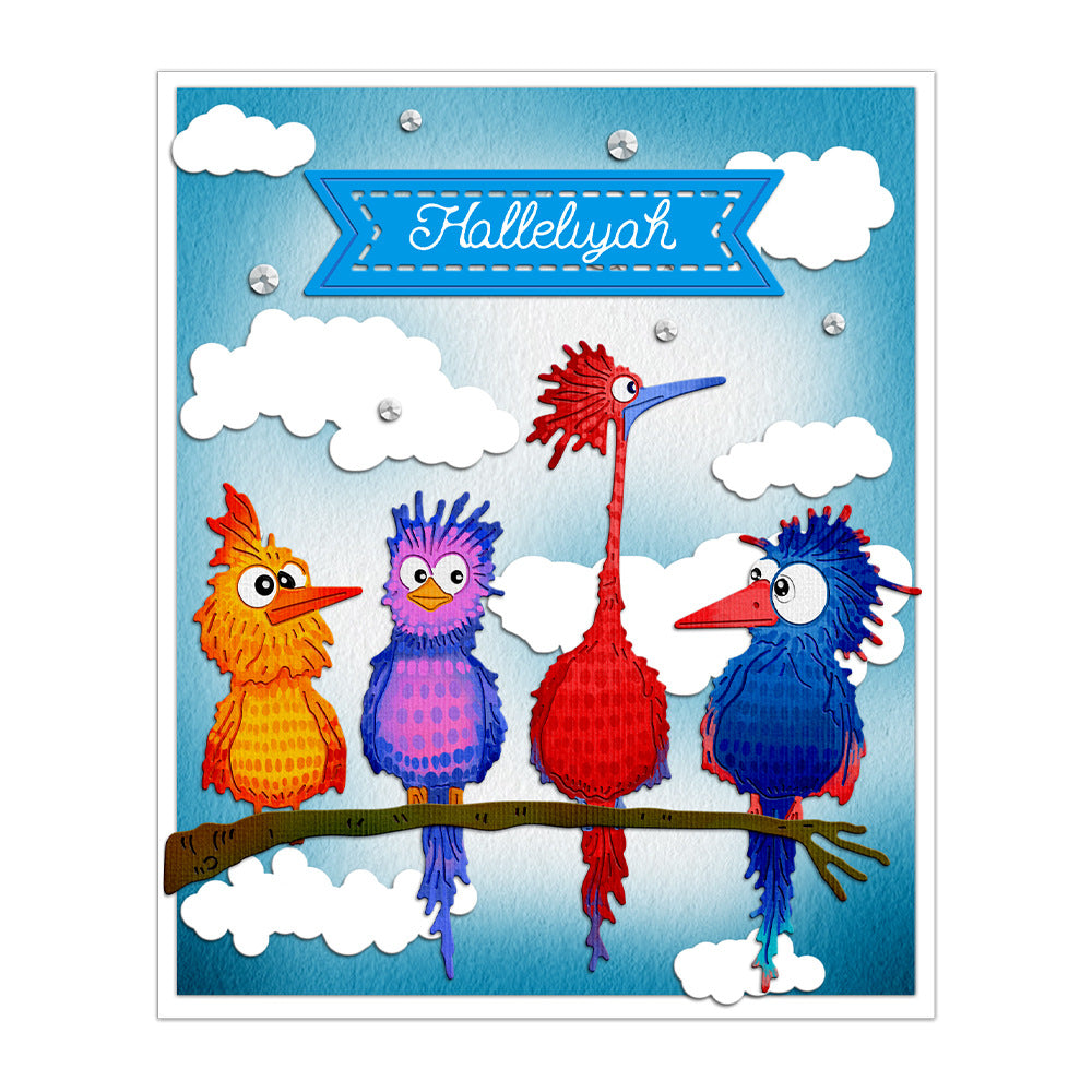 Funny Birds Metal Cutting Dies