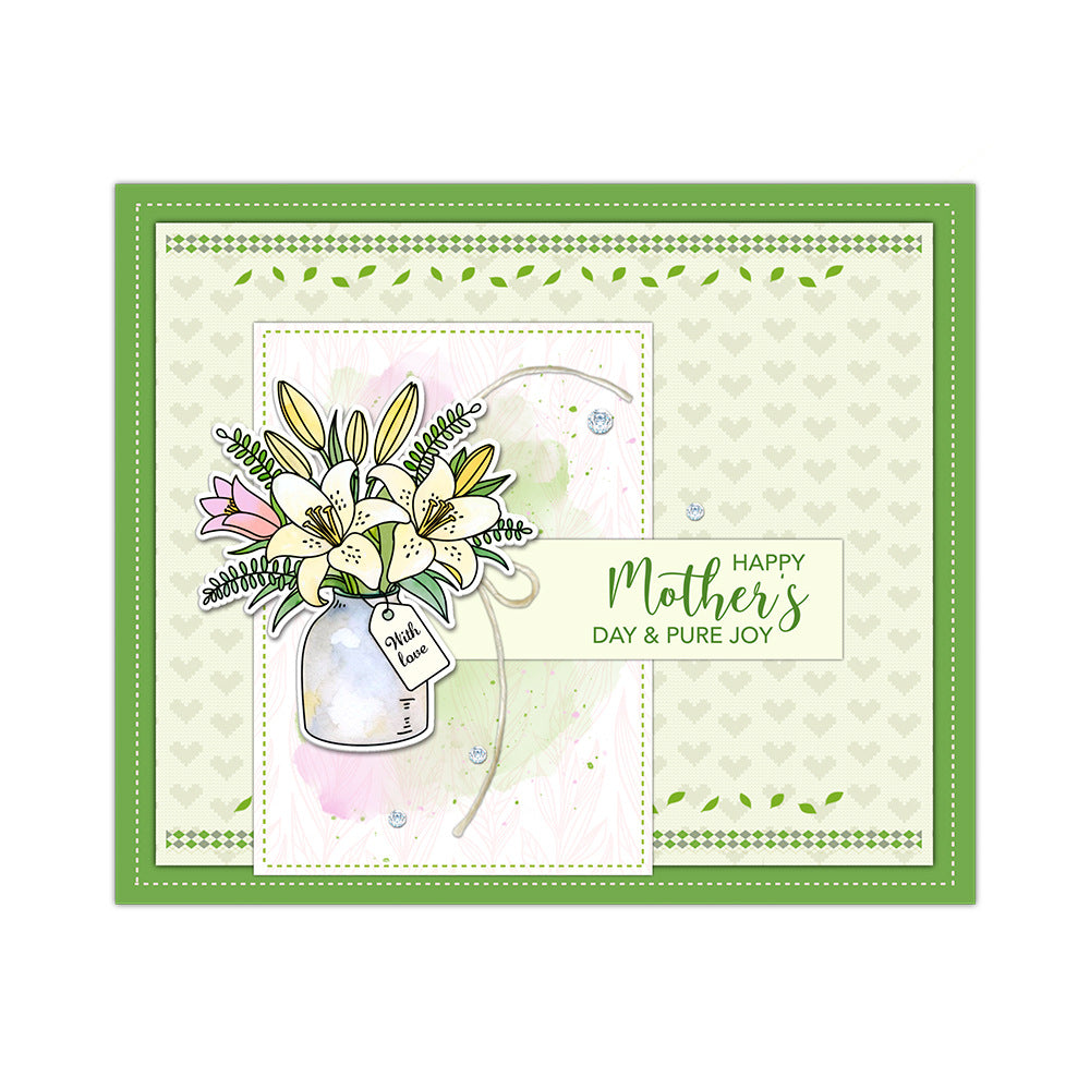 Bouquet Envelope Clear Stamps