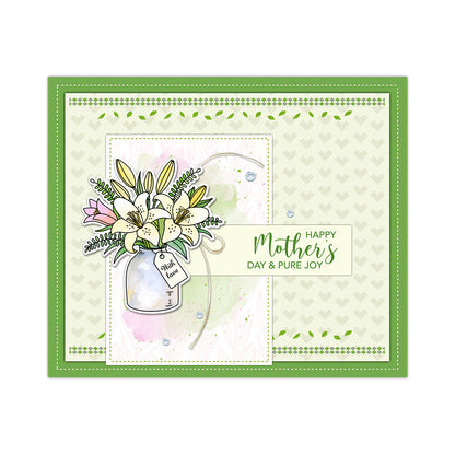 Bouquet Envelope Clear Stamps