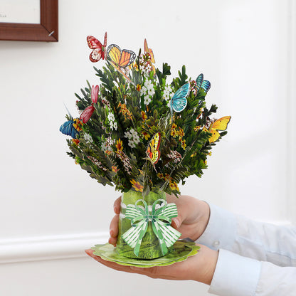 3D Pop-Up Card Creative Bouquet