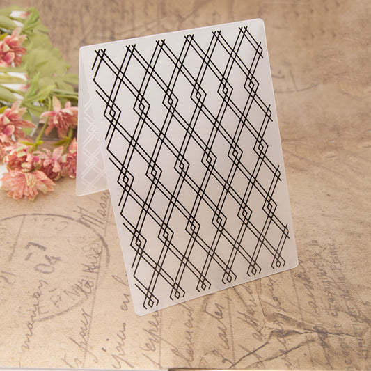 Decorative Background Pattern Plastic Embossing Folder