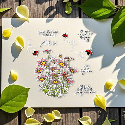 Daisy and Ladybug Dies & Stamps Set