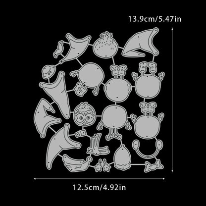 Christmas Gnomes Metal Cutting Dies