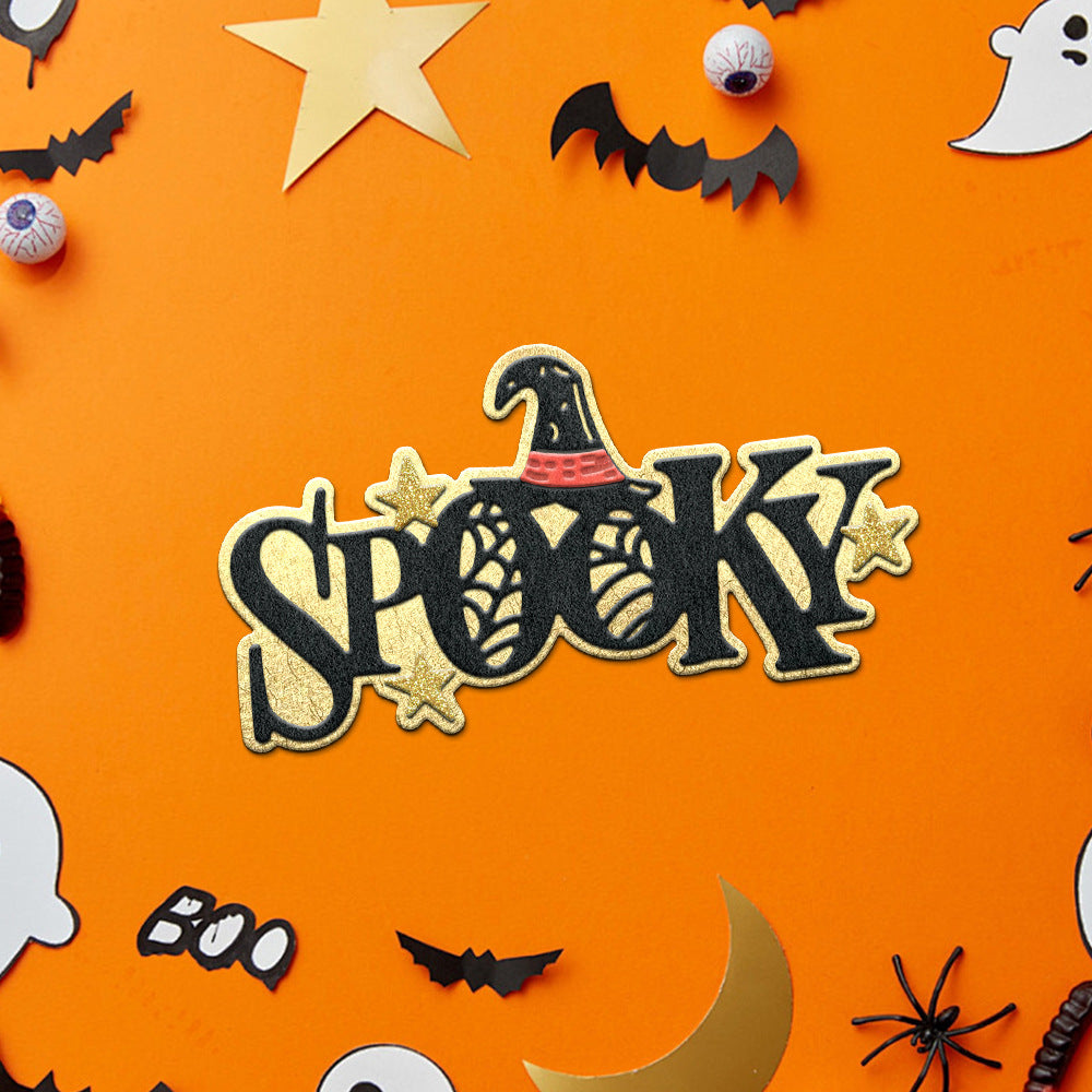 "Spooky" Words Metal Cutting Dies