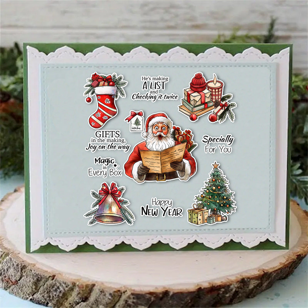 Christmas Elements Clear Stamps