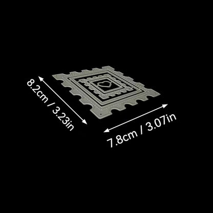 Retro Layered Square Frames Metal Cutting Dies
