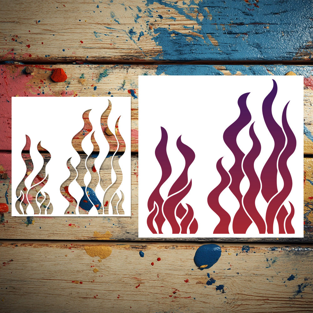Seaweed Pattern DIY Painting Hollow Stencil