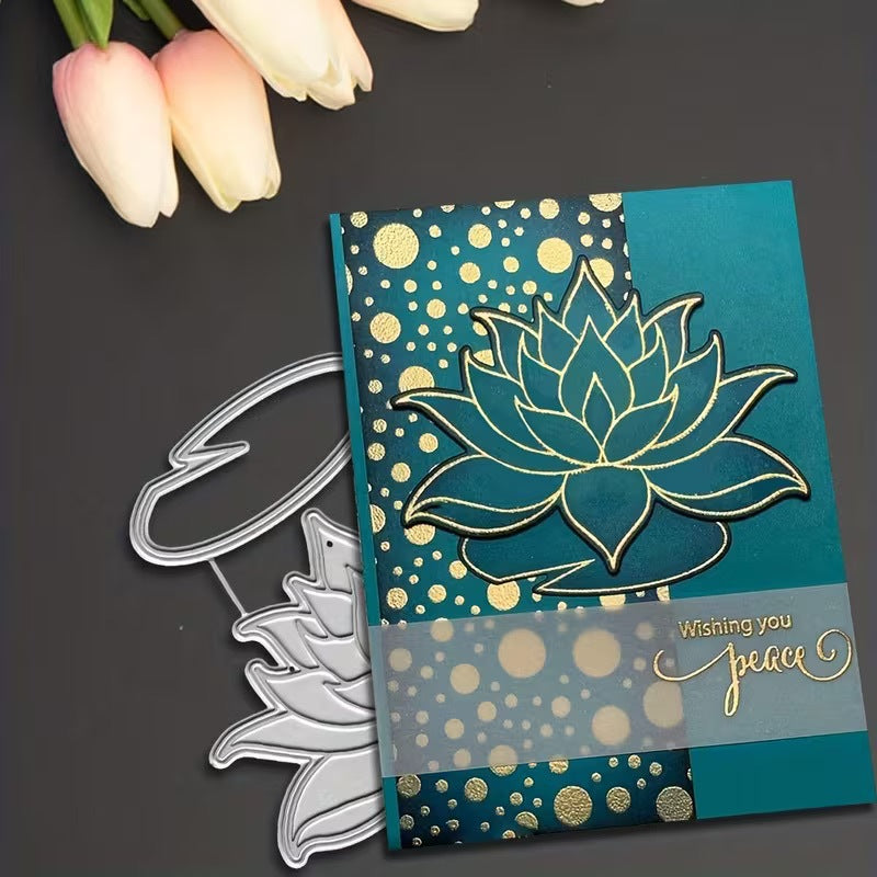 Lotus Flower Metal Cutting Dies