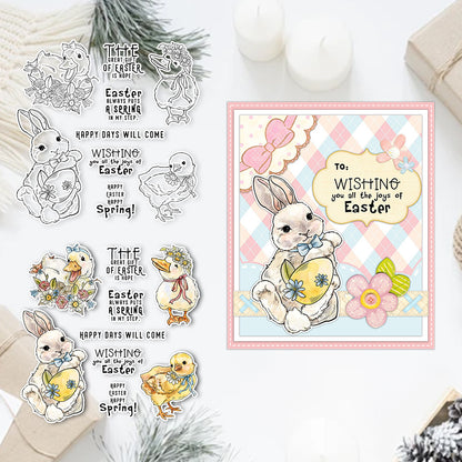 Easter Animals Clear Stamps
