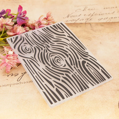 Tree Pattern Background Plastic Embossing Folder