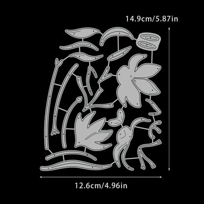 Beautiful Orchid Metal Cutting Dies