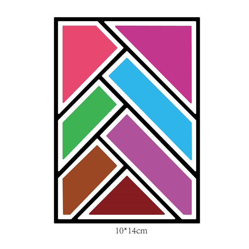 Rectangular Splice Background Board Cutting Dies – Memorycraftmall