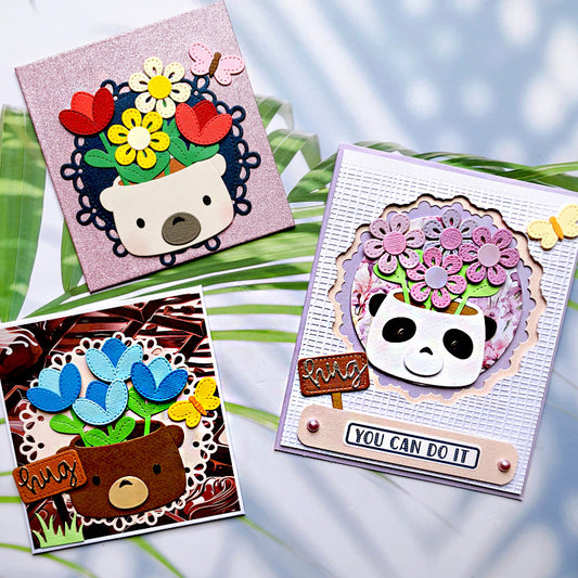 Cute Flower Decoration Metal Cutting Dies