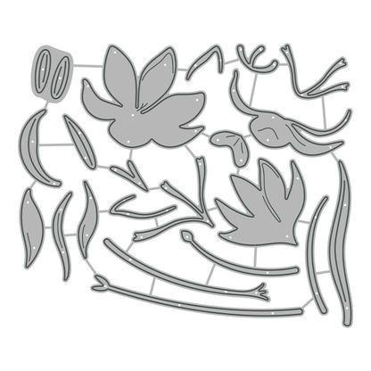 Beautiful Orchid Metal Cutting Dies