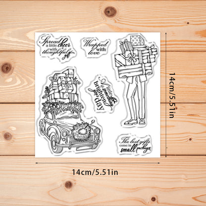 Christmas Gifts Clear Stamps