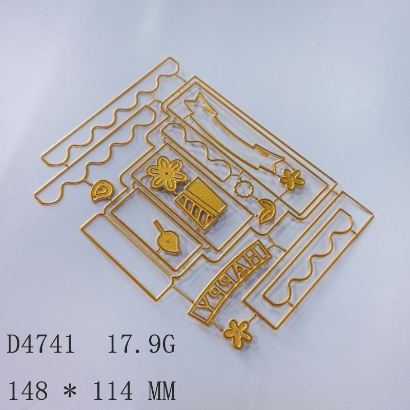 Birthday Cake Metal Cutting Dies