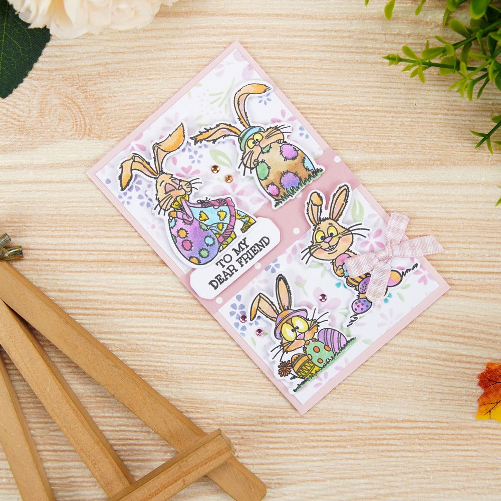 Easter Bunny Dies & Stamps Set