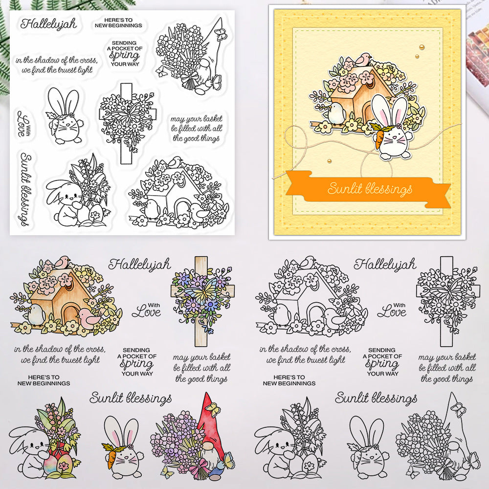 Easter Elements Clear Stamps