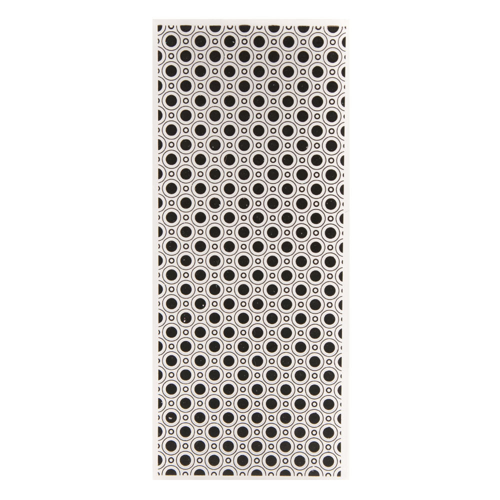 Polka Dot Design Plastic Embossing Folder