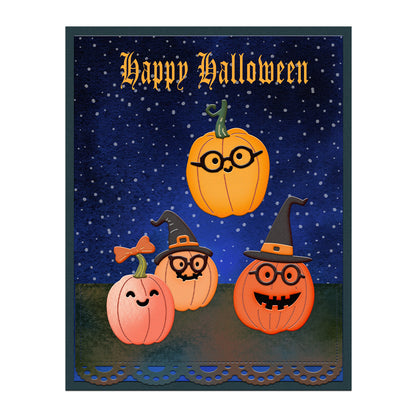 Halloween Pumpkin Metal Cutting Dies