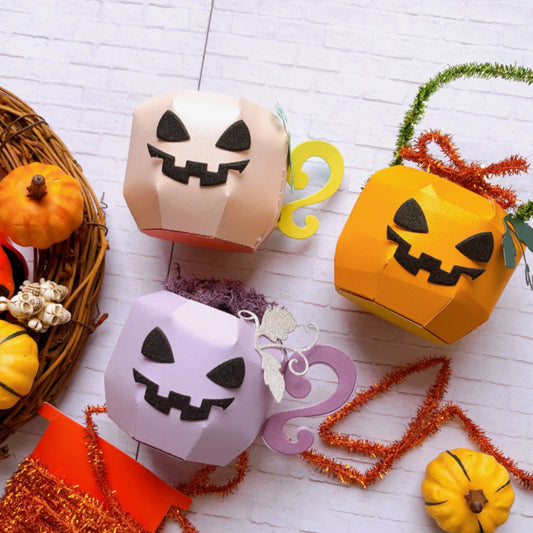 Halloween Pumpkin Gift Box Metal Cutting Dies