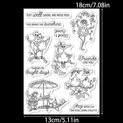 Happy Birds Dies & Stamps Set