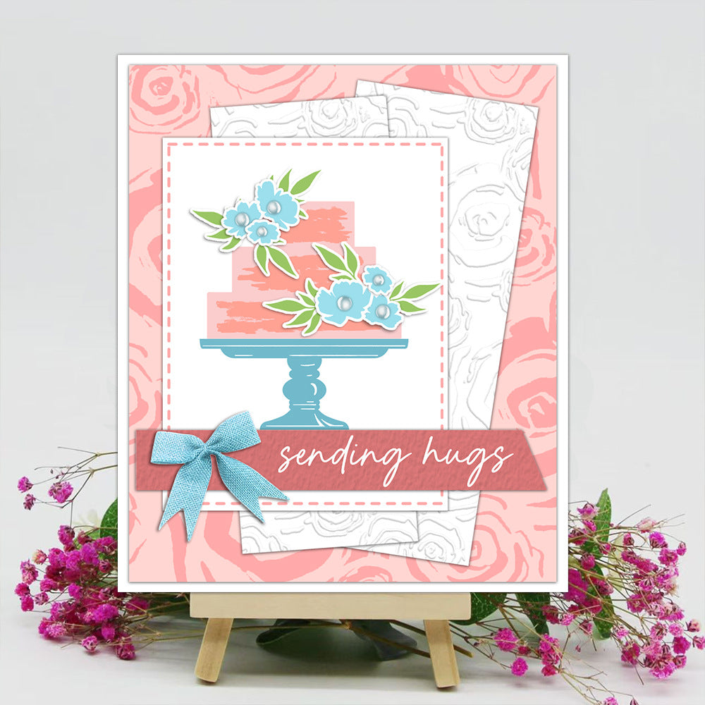 Birthday Cake Dies & Stamps Set
