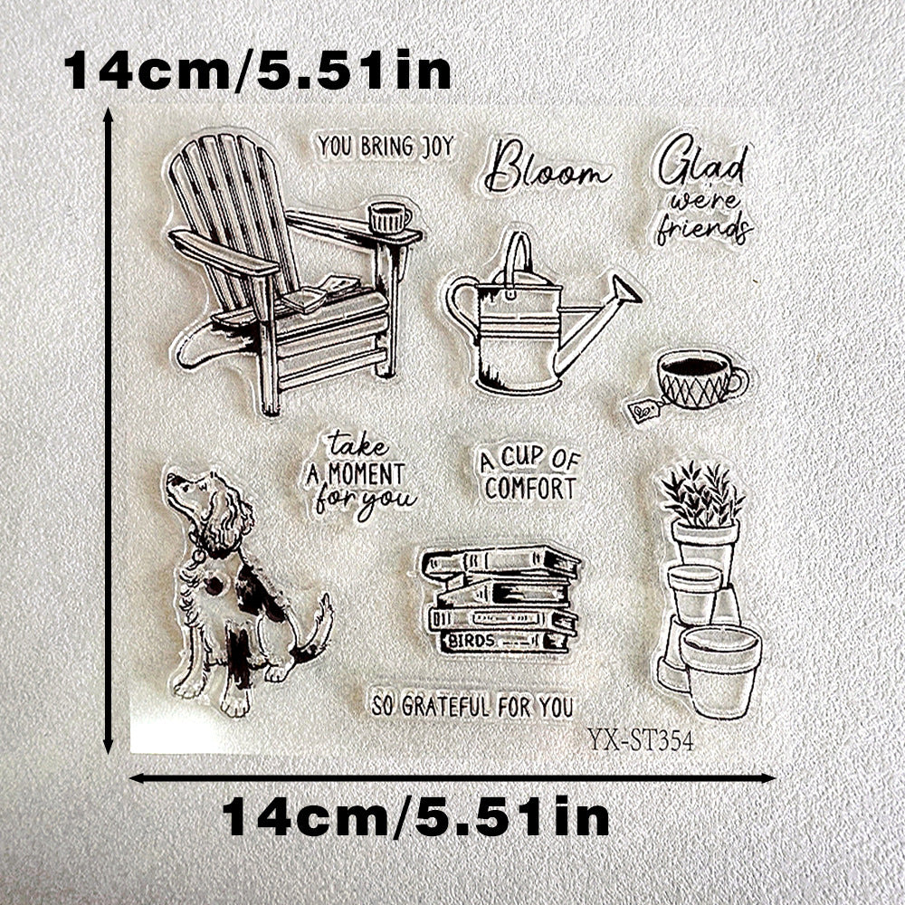 Cozy Home Dies & Stamps Set