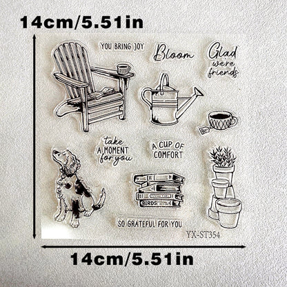 Cozy Home Dies & Stamps Set