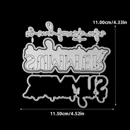 Summer Pattern Metal Cutting Dies