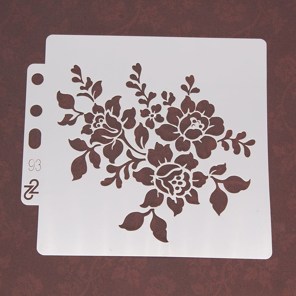 Flower Pattern DIY Hollow Stencil