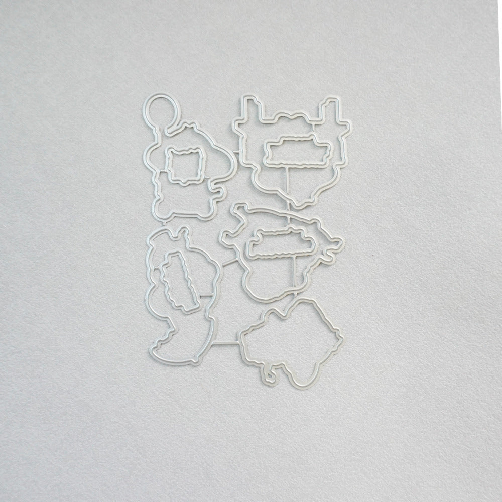 Birthday Animals Dies & Stamps Set