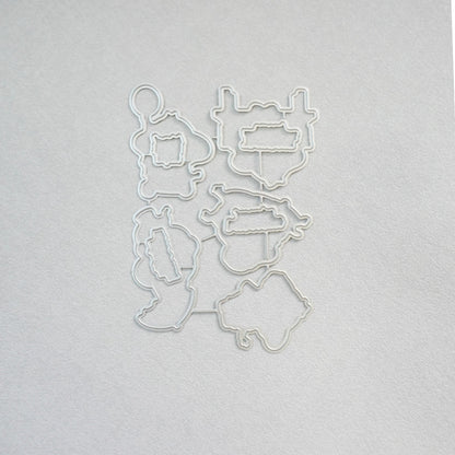 Birthday Animals Dies & Stamps Set