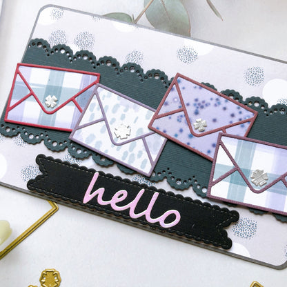 Exquisite Envelopes Metal Cutting Dies