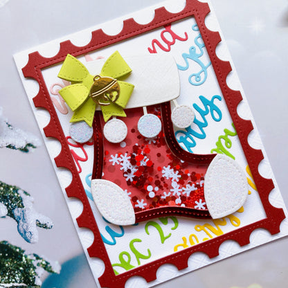 Christmas Stockings Metal Cutting Dies