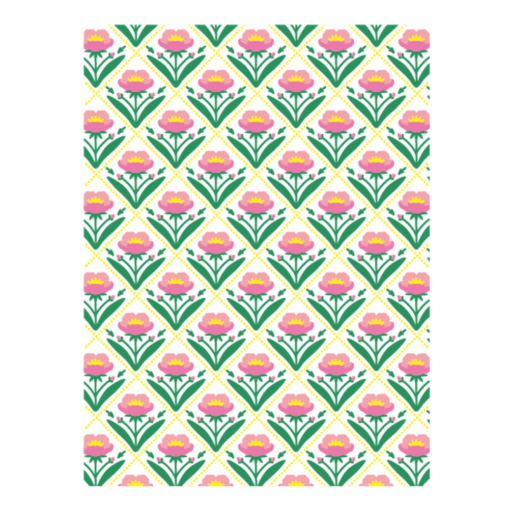 4 PCS Pretty Flowers Pattern DIY Painting Hollow Stencil