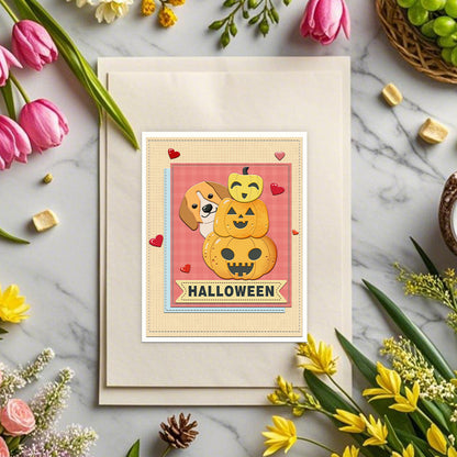 Pumpkin Puppy Metal Cutting Dies