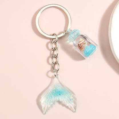 Ocean Mermaid Keychain