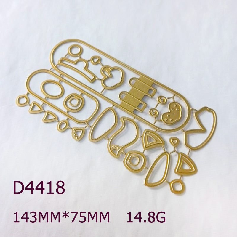 Cartoon Animal Tags Metal Cutting Dies