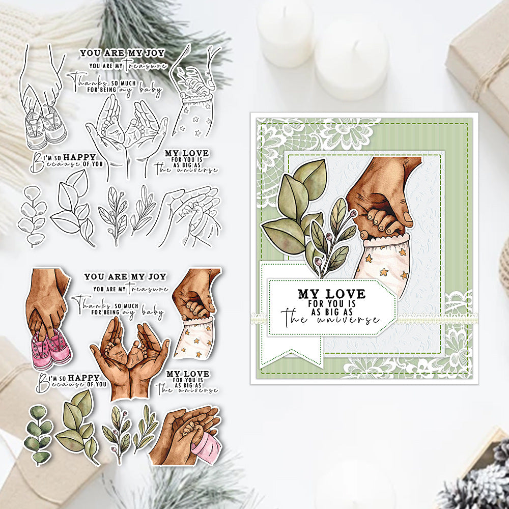 Family and Baby Clear Stamps