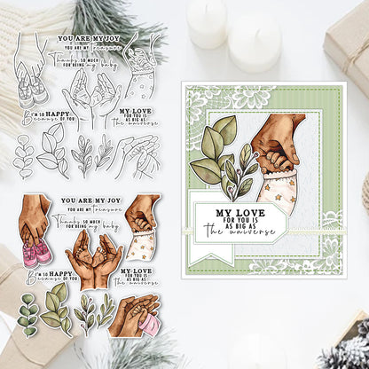 Family and Baby Clear Stamps