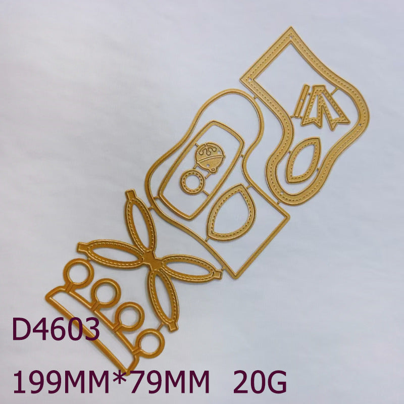 Christmas Stockings Metal Cutting Dies