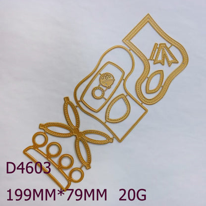 Christmas Stockings Metal Cutting Dies