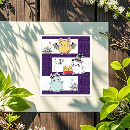 Halloween Ghost Dies & Stamps Set
